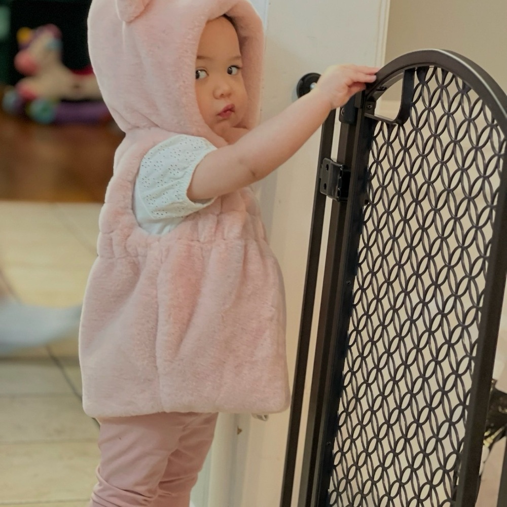 American Widgeon Faux Fur Hooded Vest 2T